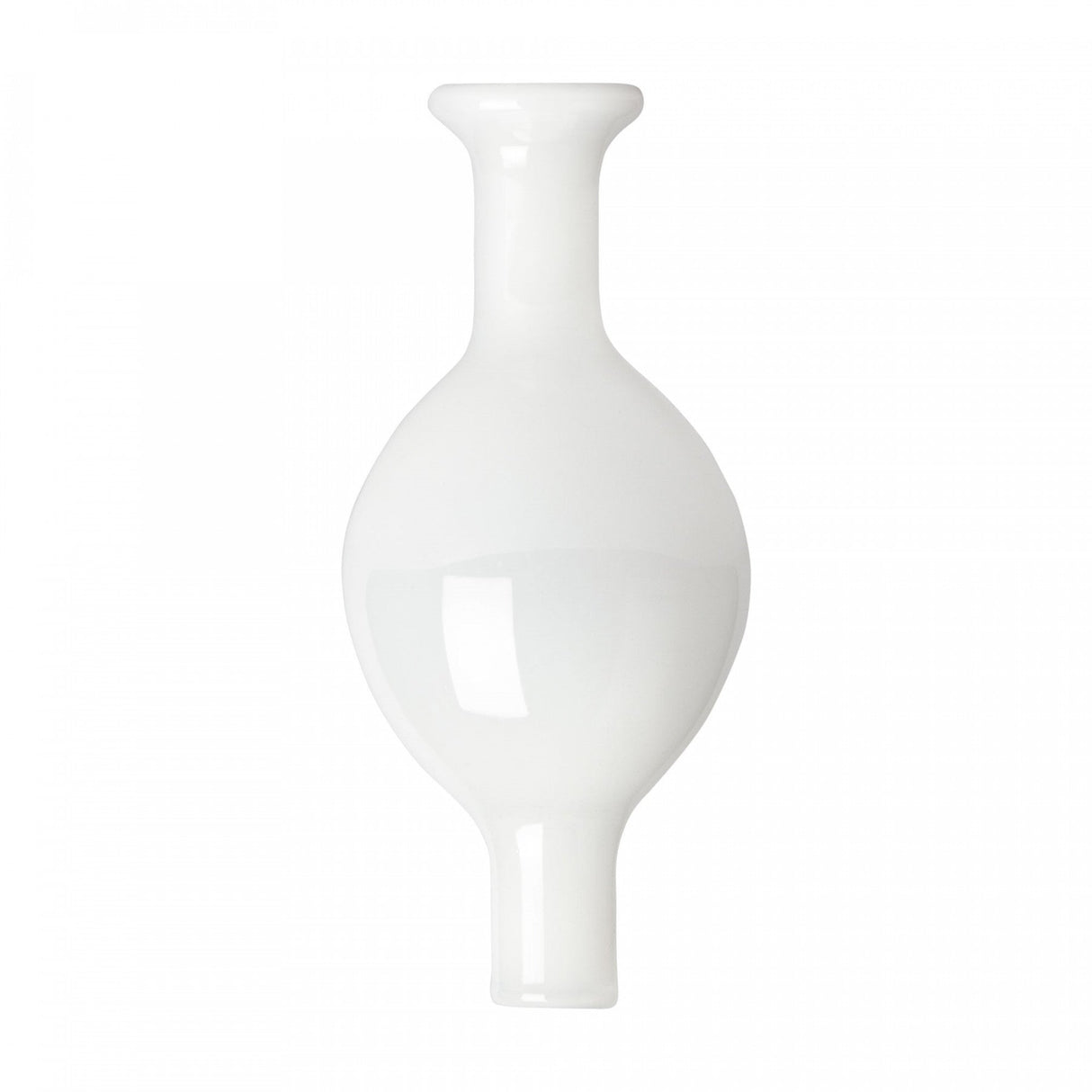 GEAR: Solid Bubble Carb Cap (White)