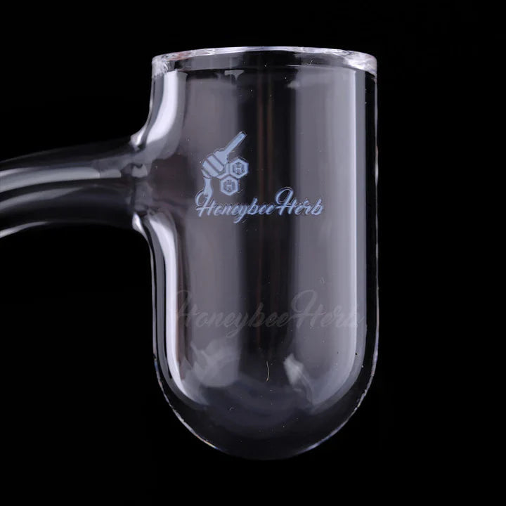 Honeybee Herb: (Black) Honey Bevel Deep Bowl (14mm - 45°)