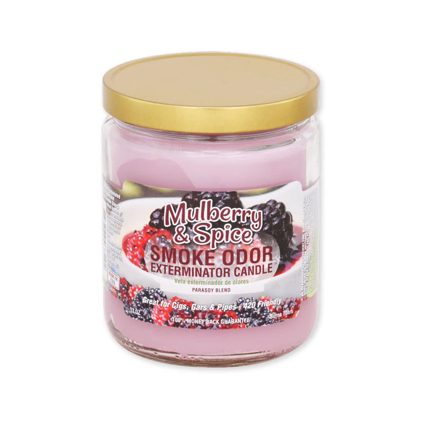 Smoke Odor: Exterminator Candle (13oz Mulberry & Spice)