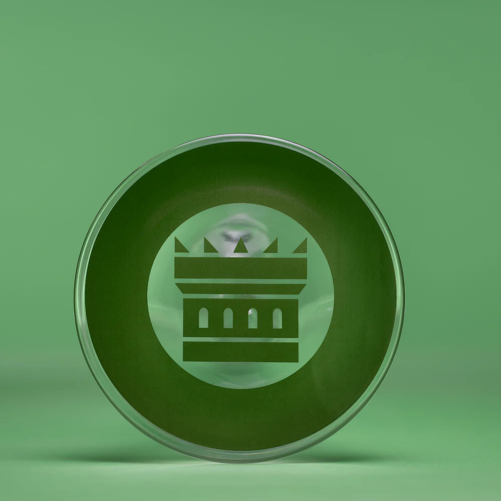 Castle Glass: 14" Premium (9mm Thick - Green)