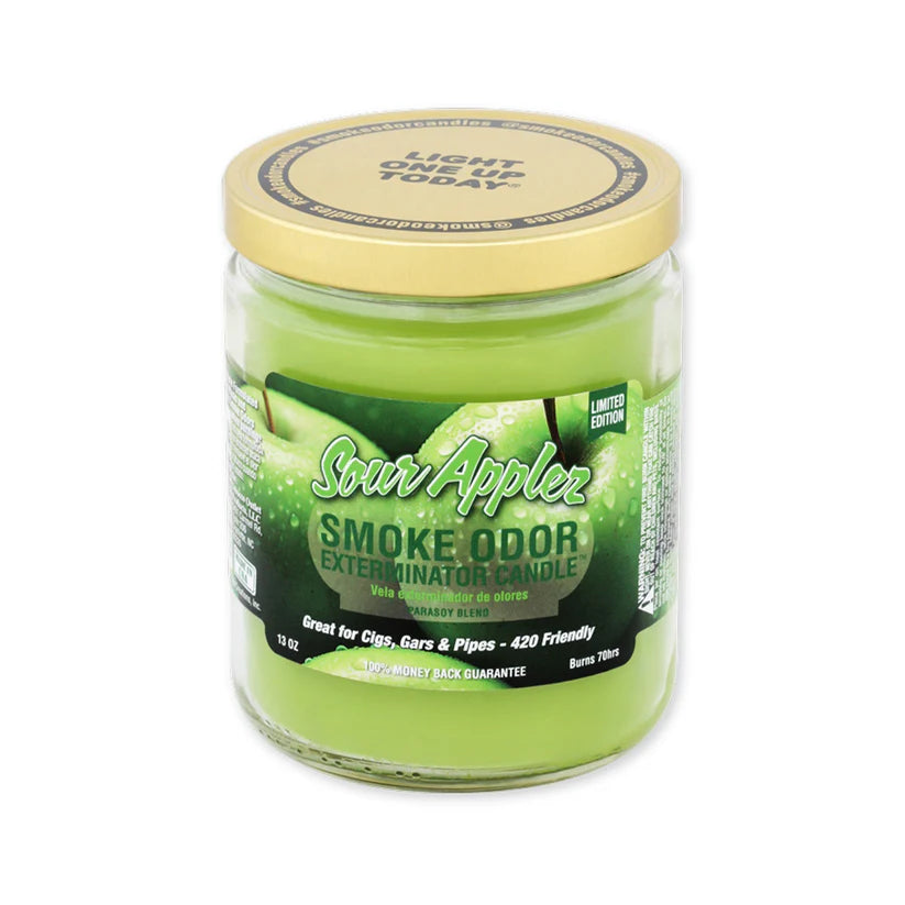 Smoke Odor: Exterminator Candle (13oz Sour Applez)
