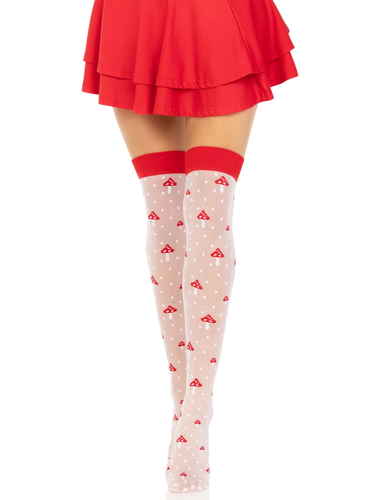 Magic Mushroom Thigh Highs- One Size