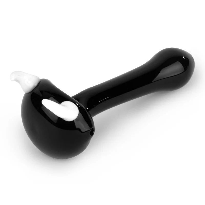 Red Eye Glass: 4.5" White Horns