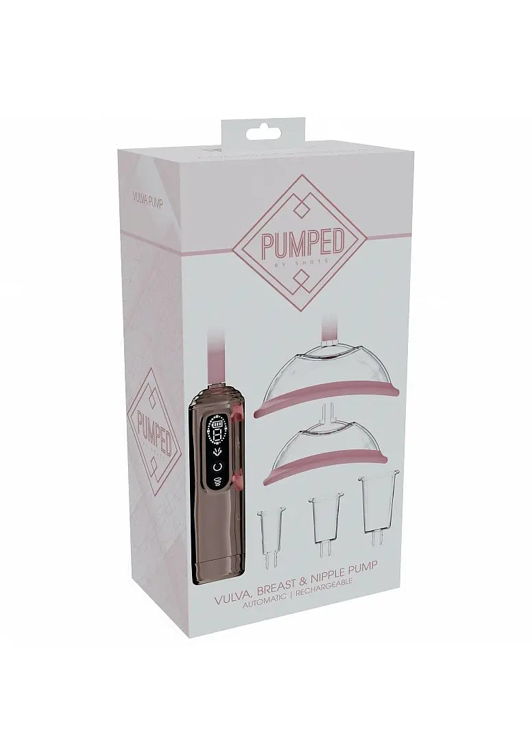 PUMPED Auto Vulva Set - Rose Gold