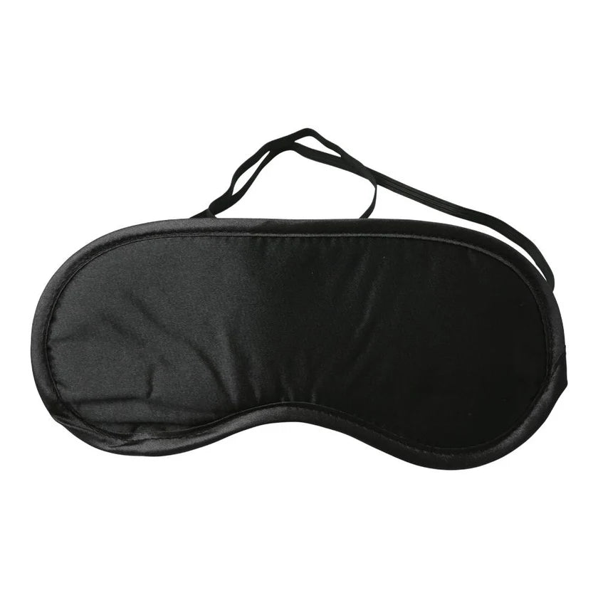 Sex & Mischief Black Satin Blindfold