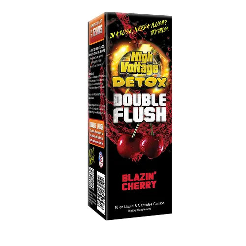 High Voltage: "Double Flush" (Blazin' Cherry) 16oz