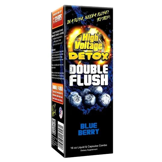 High Voltage: "Double Flush" (Blueberry) 16oz