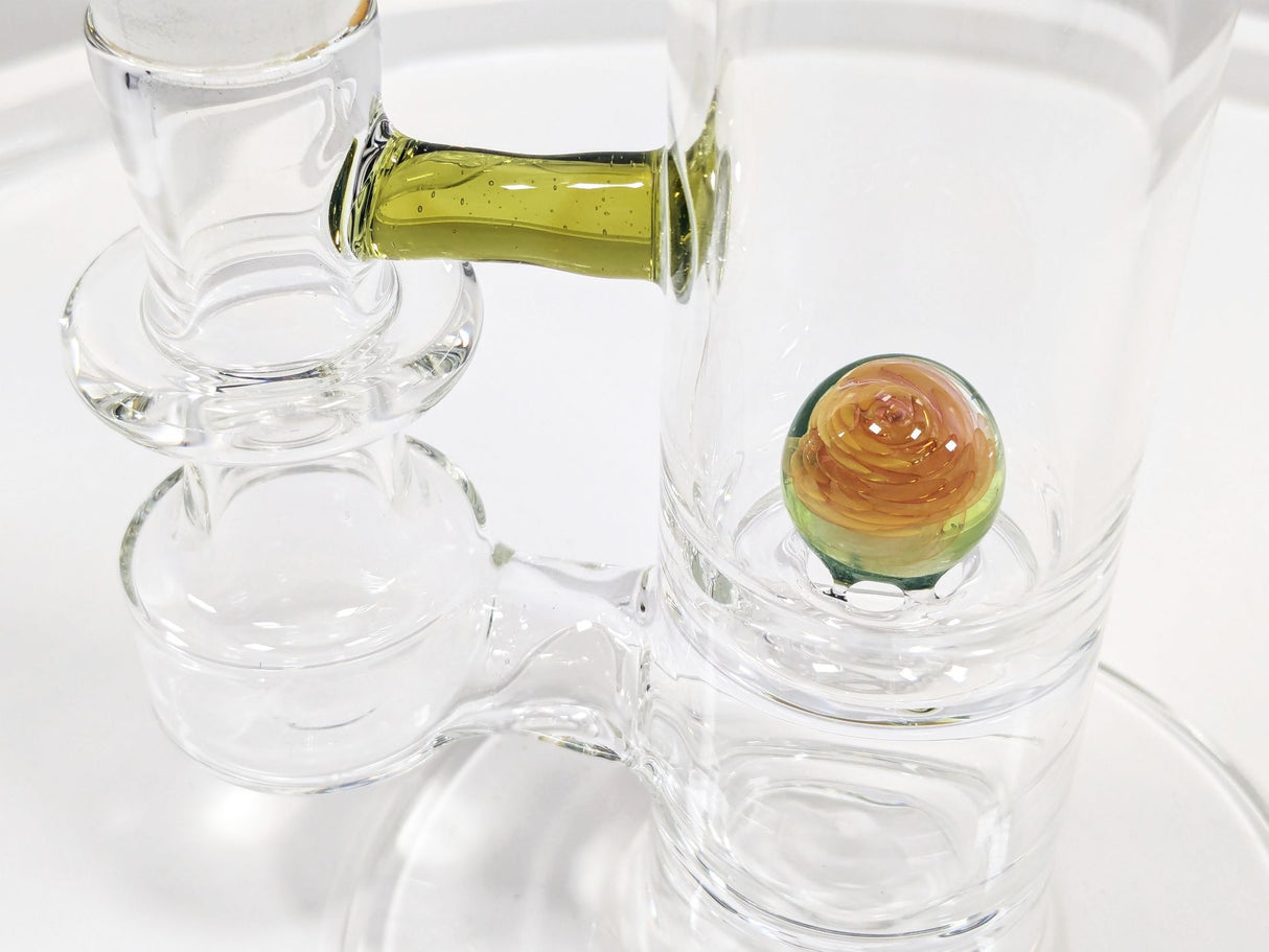 DiscoBox: 44mm Natty Tube w/ Fumed Mouth (18mm - Green)