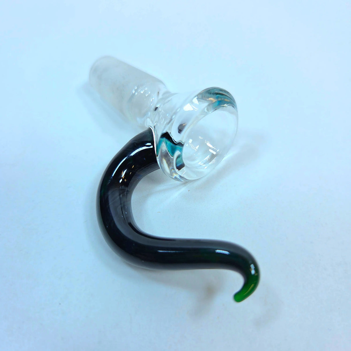 DiscoBox: Clear Bowl w/ Horn (14mm - Emerald)
