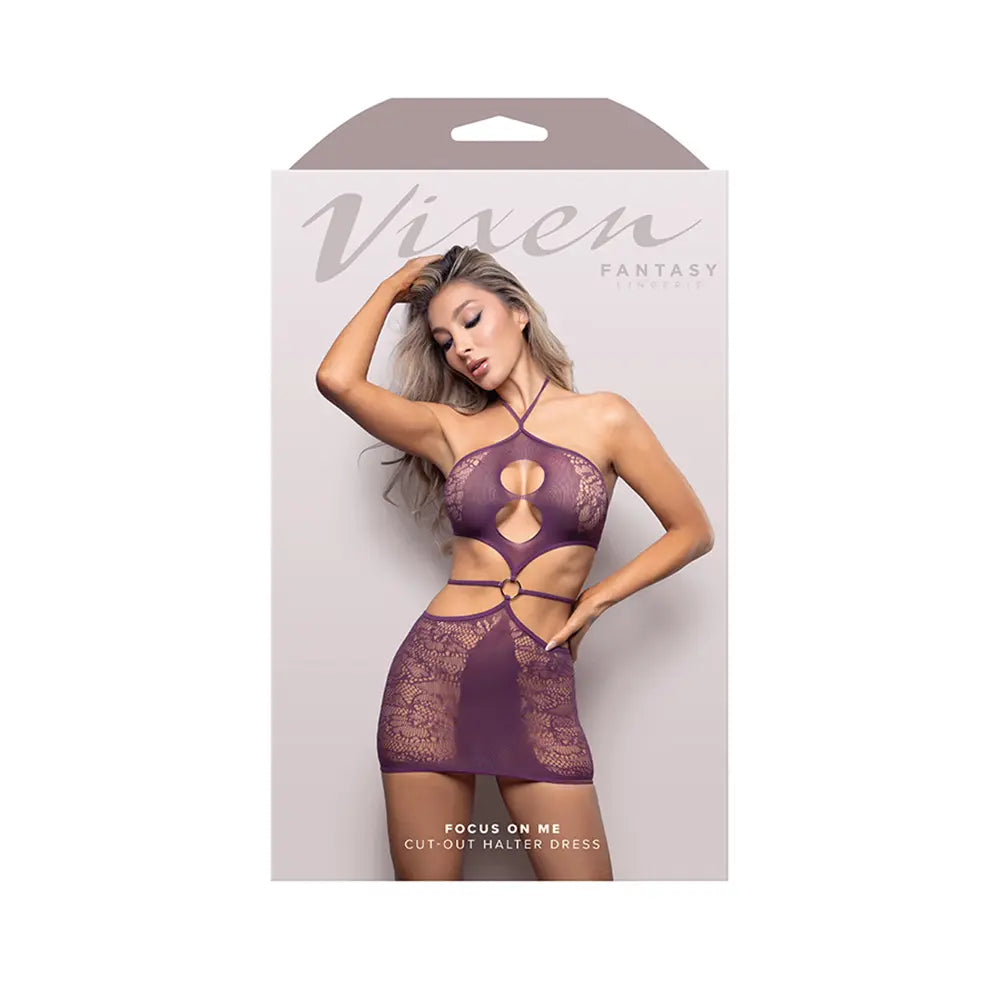 Focus on Me Halter Dress