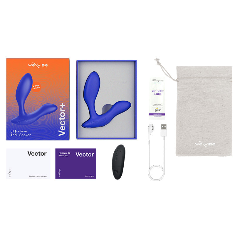 We-Vibe Vector+ Royal Blue