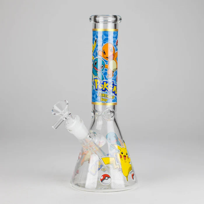 10" (5mm) Pokemon Beaker "Birthday Boy"