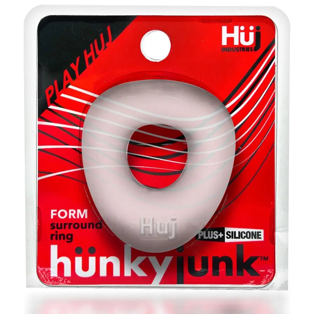 Oxballs Form Curvy Cockring - Clear