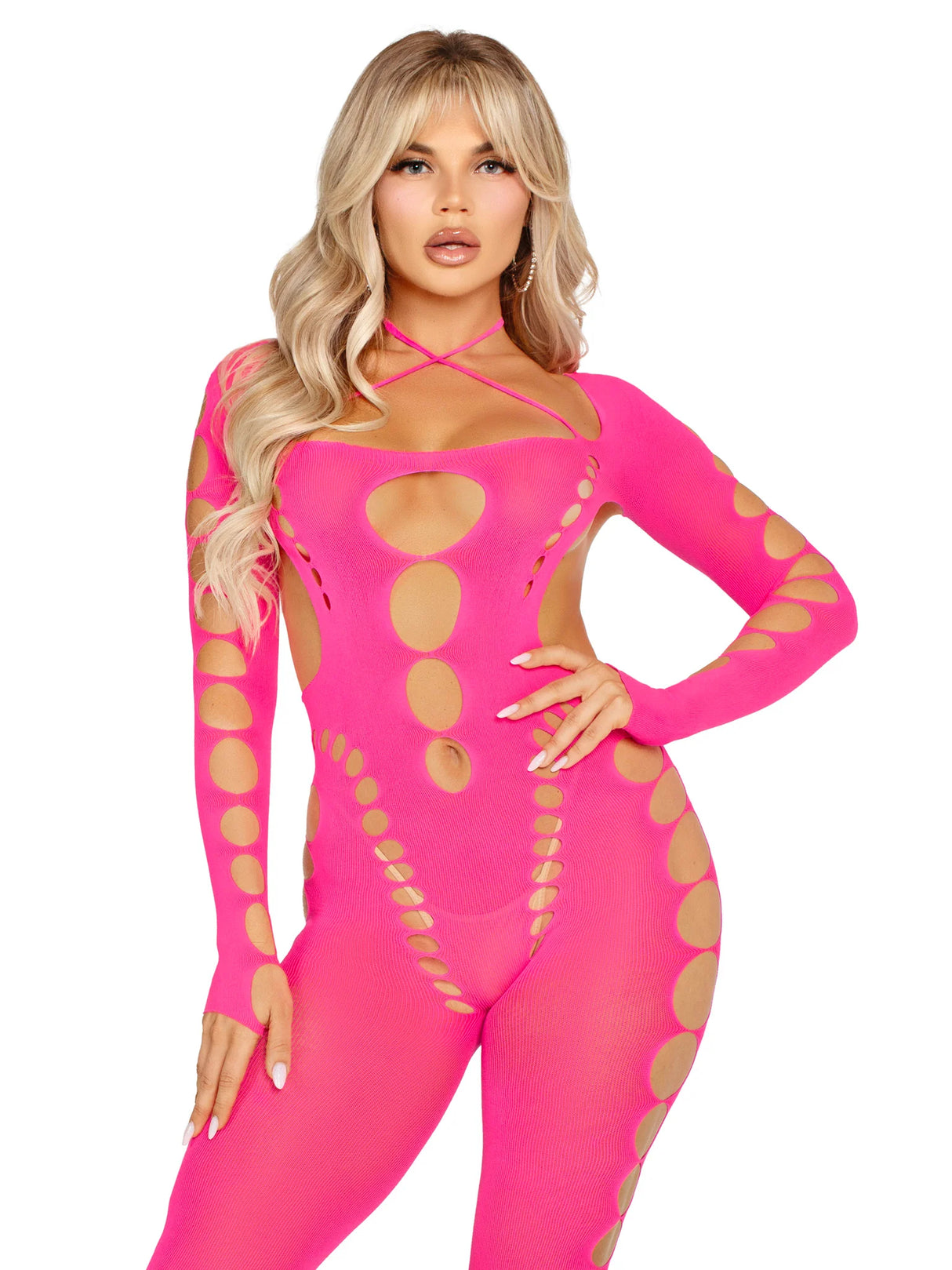 Reckless Intentions Footless Bodystocking- One Size