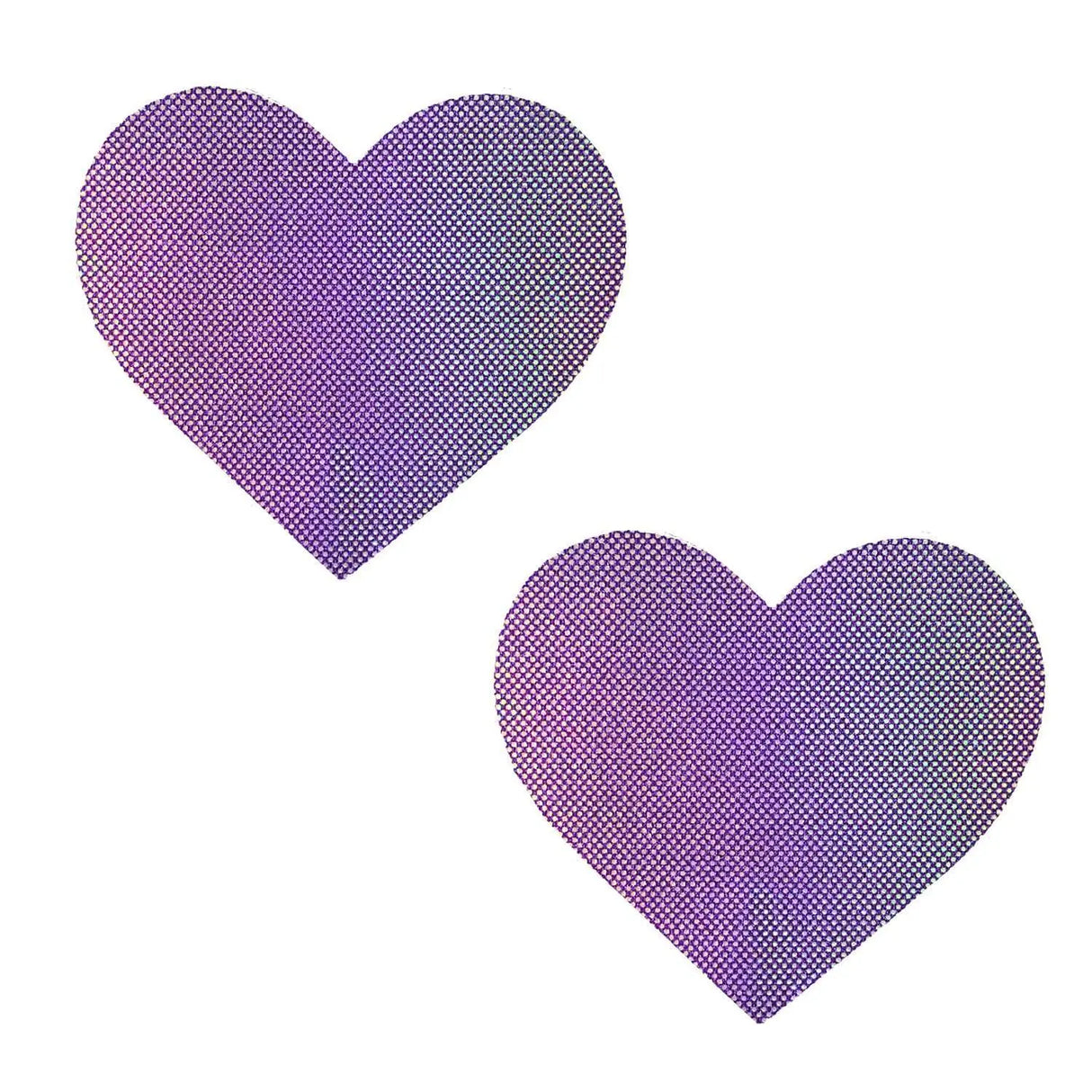 Pasties: Lustful Lilac Holo Heart
