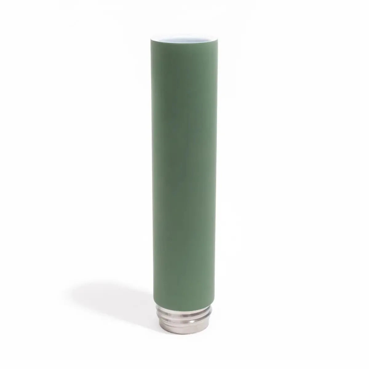 Chill Steel Pipes: Stainless Steel (Rubberized - Olive Green)