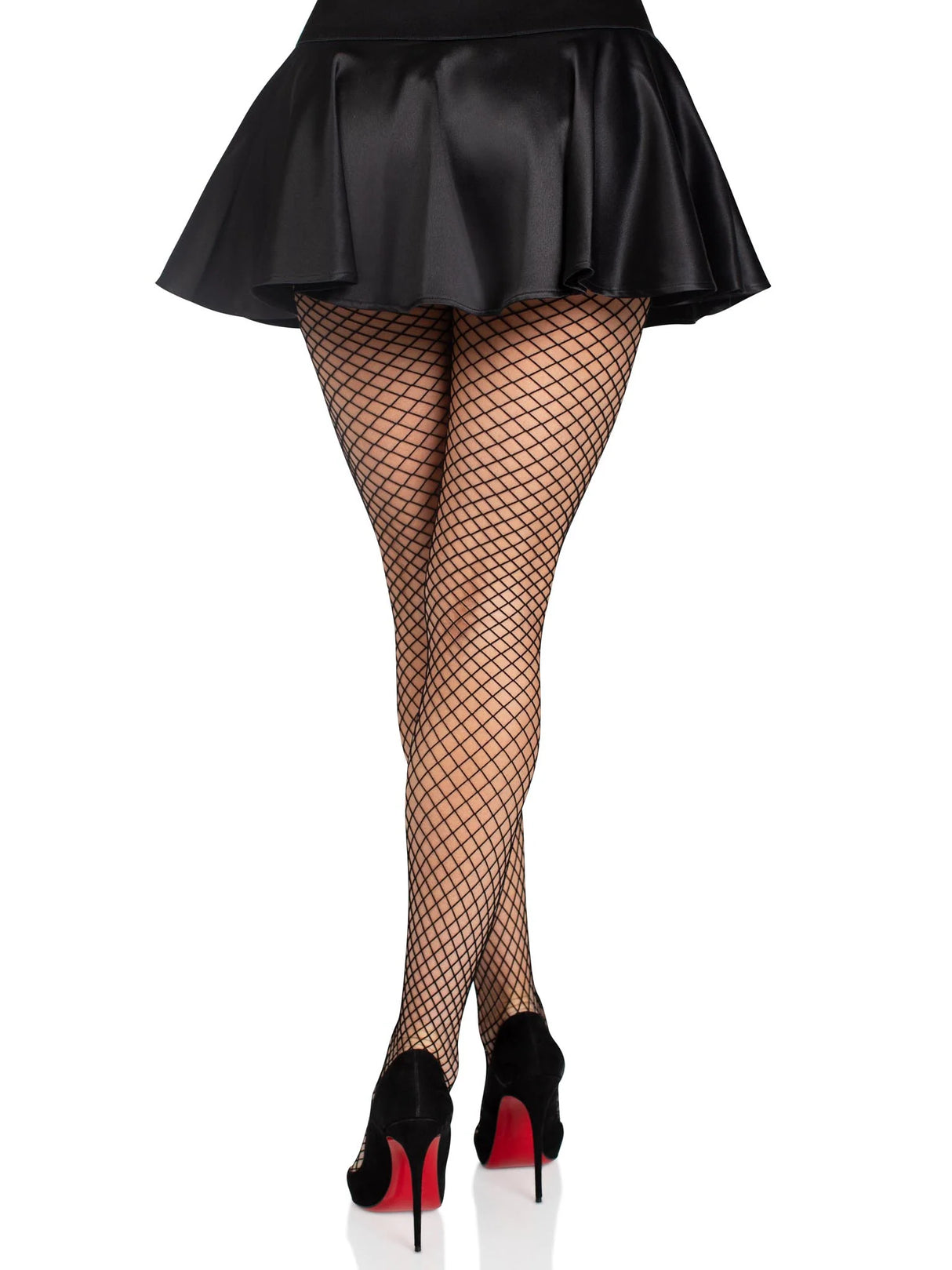 Gaia Spandex Net Industrial Tights- One Size Black