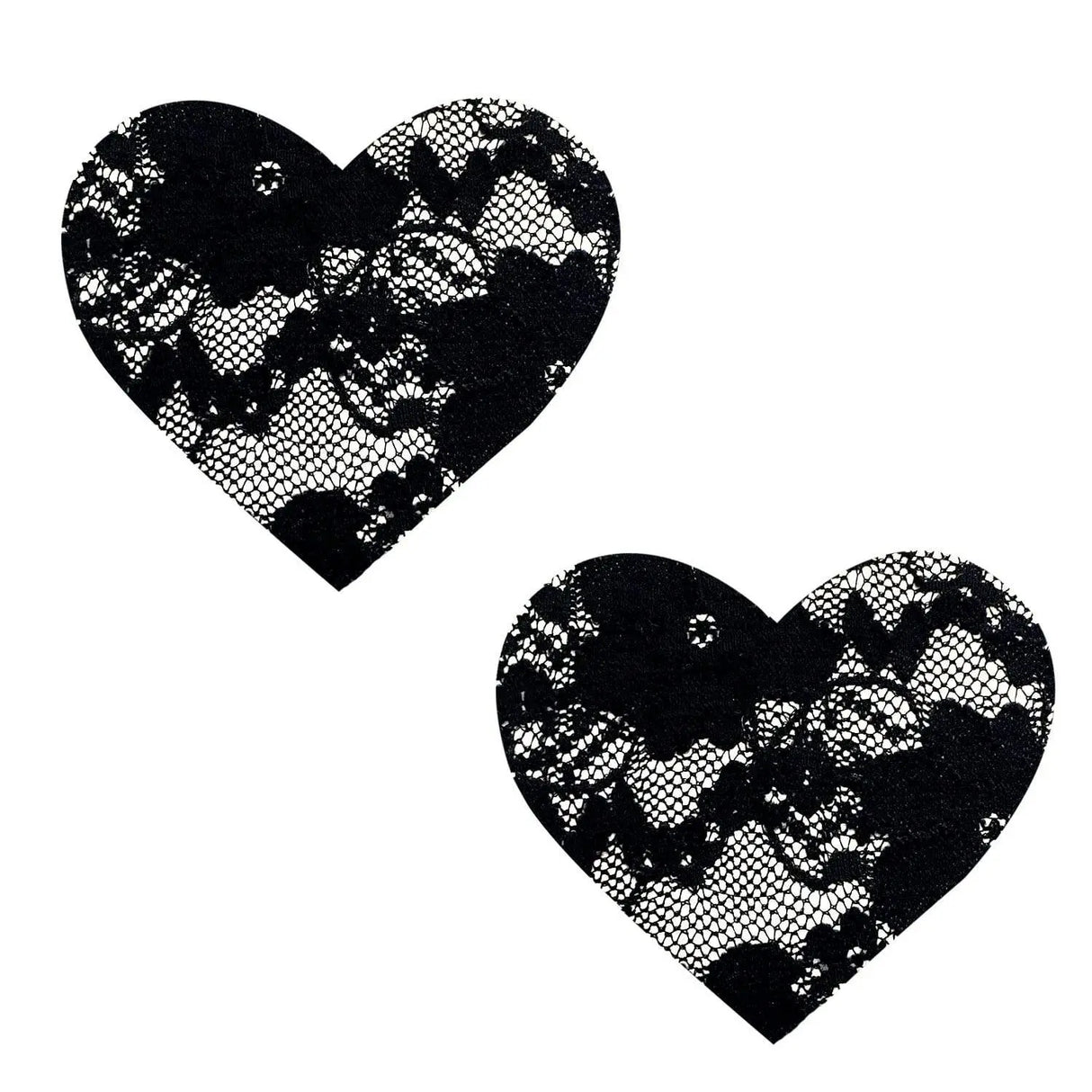Pasties: Vogue Black Lace Heart