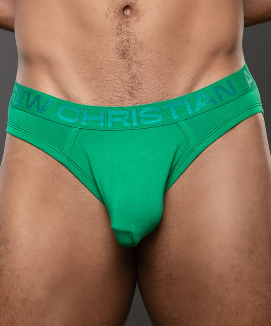 Andrew Christian:Trophy Boy Bamboo Jock-Green