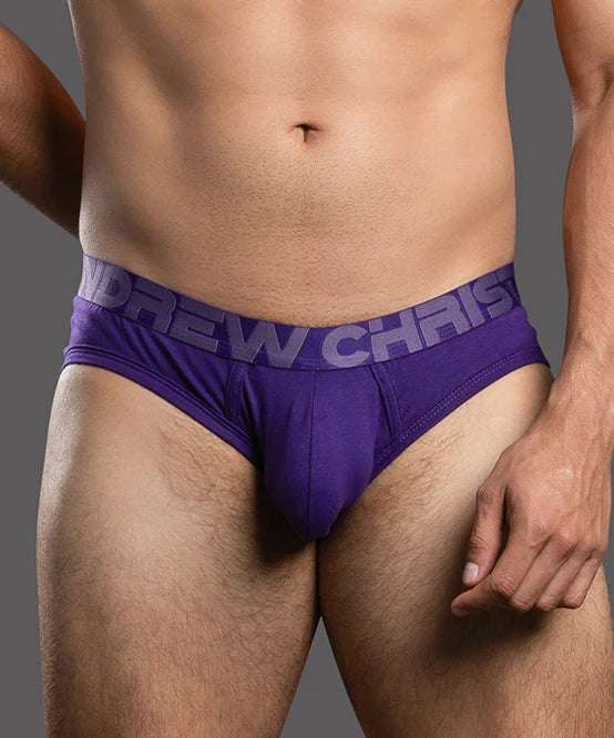 Andrew Christian: Bulge C-Ring Brief- Purple