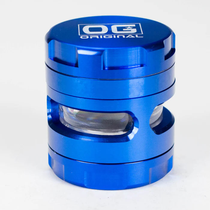 OG Original: 4pc "Window" Grinder (Blue)