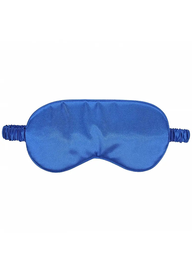 Ouch Satin Mask - Royal Blue