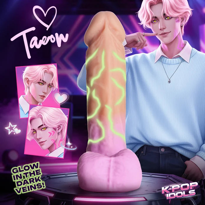 K-POP Idols: Taeon Silicone Dildo
