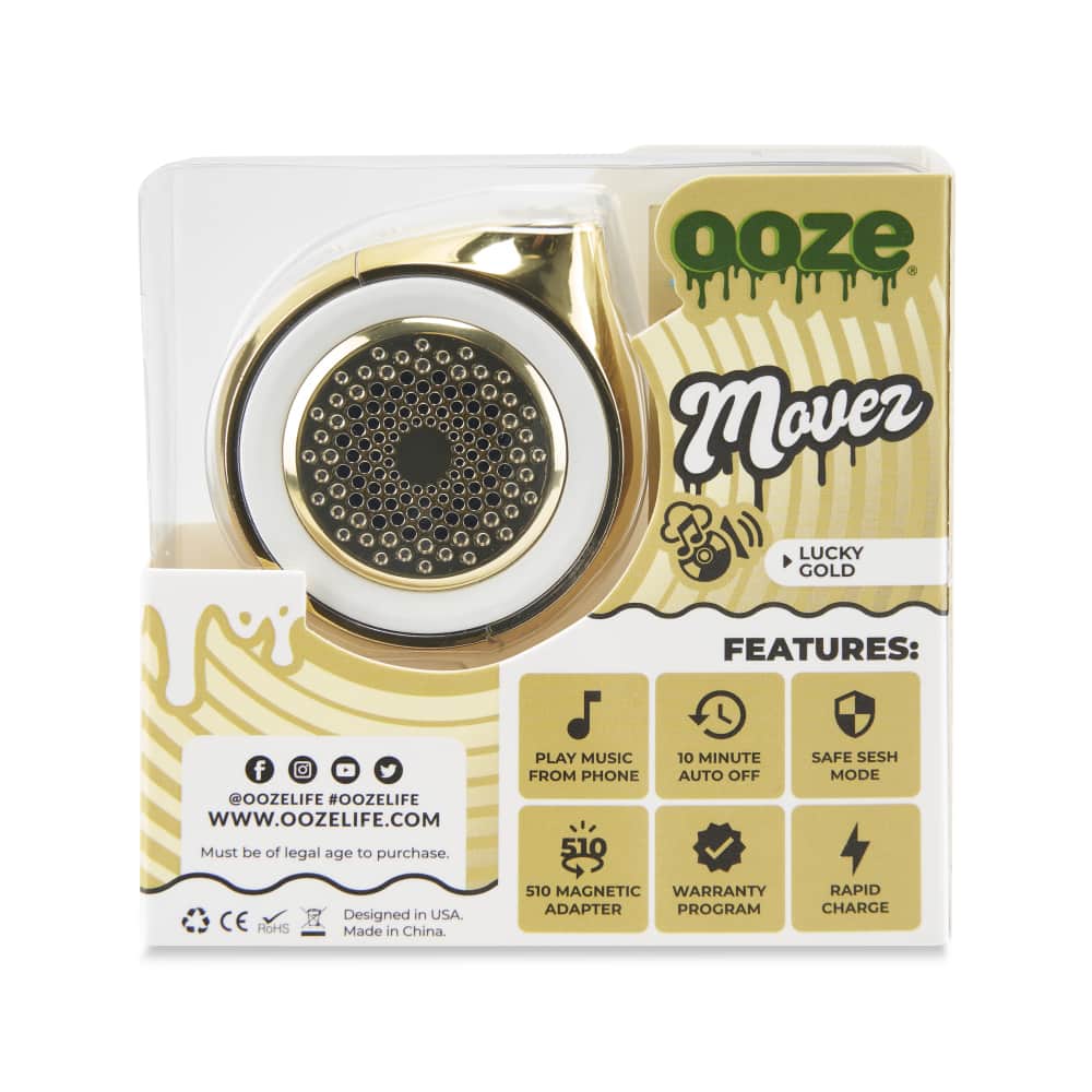 Ooze: "Movez" 510 w/ Speaker (Gold)