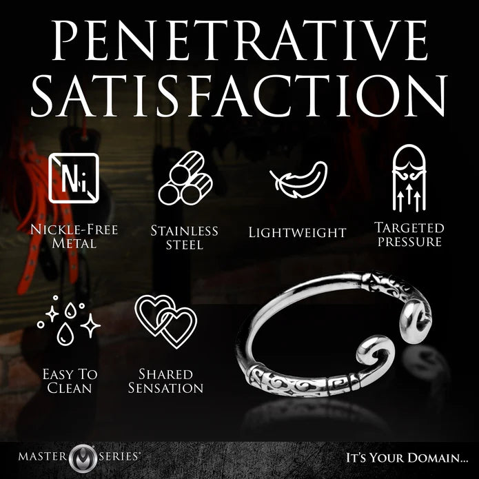 Master Series Kingpin Stainless Steel Glans Ring-24mm