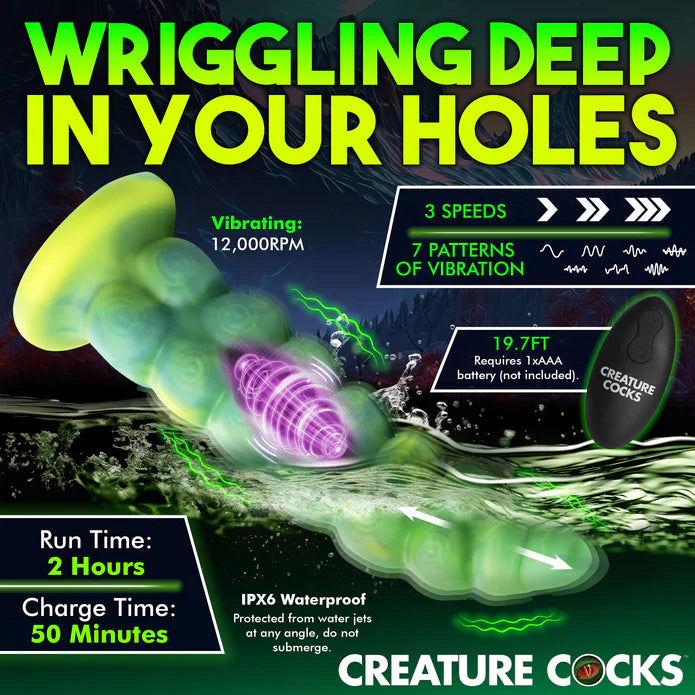 Creature Cocks Squirmer Thrusting/Vibrating