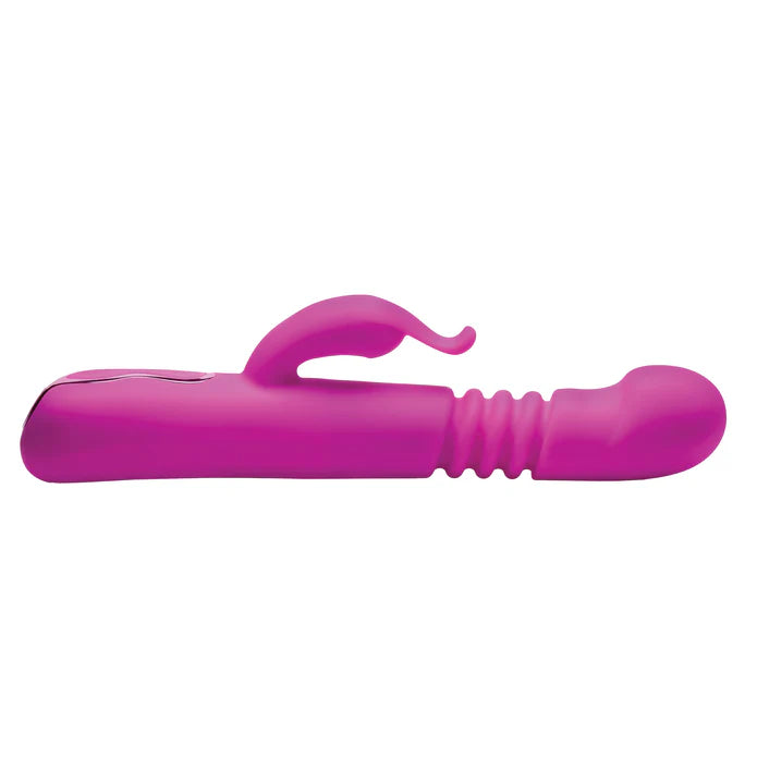 Thrusting Silicone Rabbit-Purple