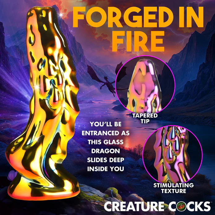 Creature Cocks-Dragon Glass Dildo