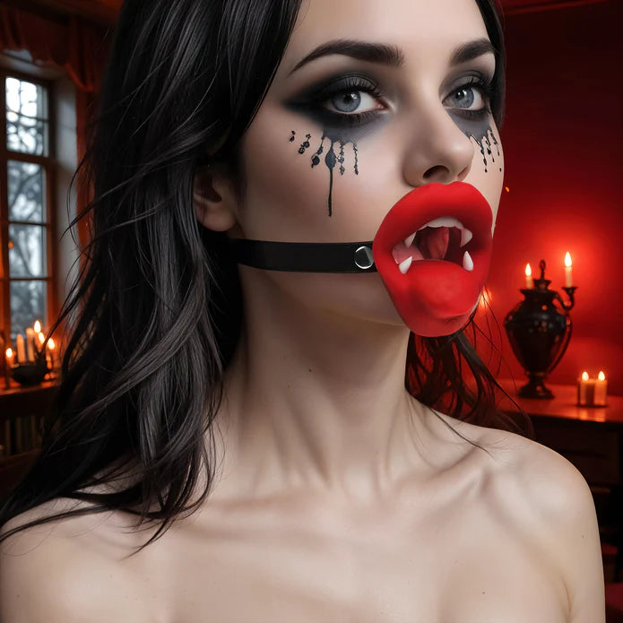 Master Series Vampire Vibrating Gag