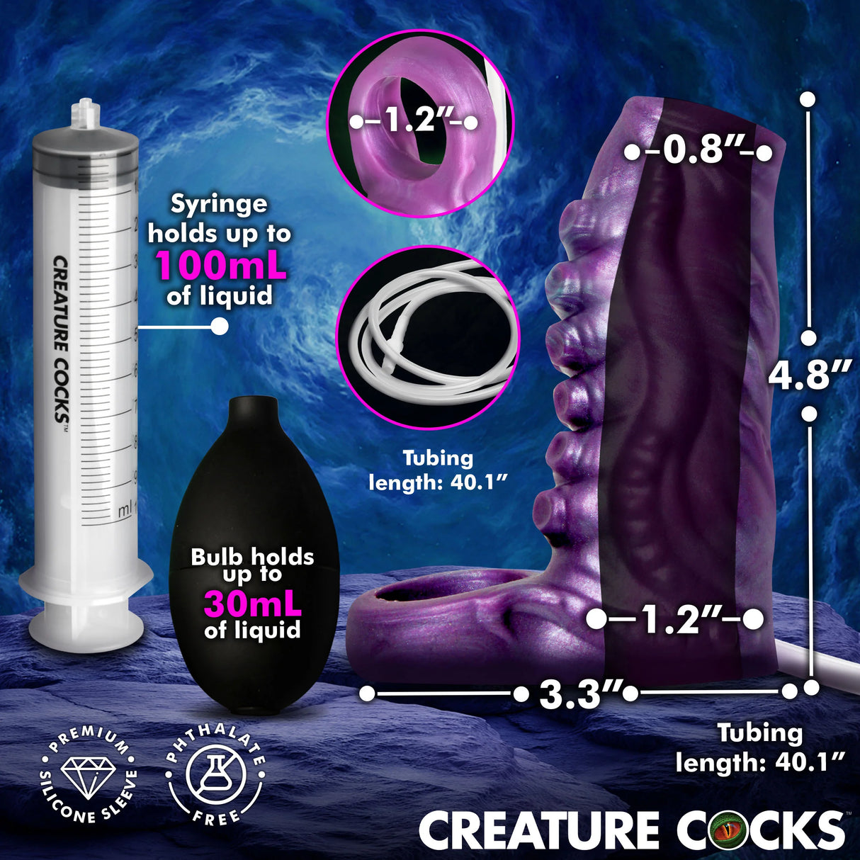 Creature Cocks Siphon Squirting Enhancer