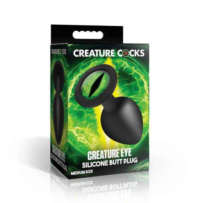 Creature Cocks Eye Silicone Plug - Medium