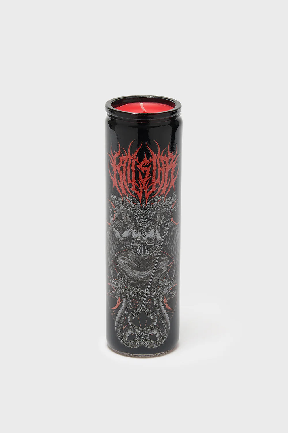 Diablo Candle- Black/Red