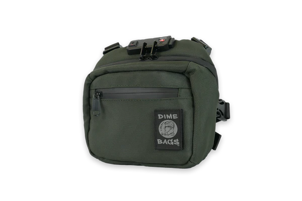 Dime Bags: "Operator" Smell Proof/ Lockable (Green)