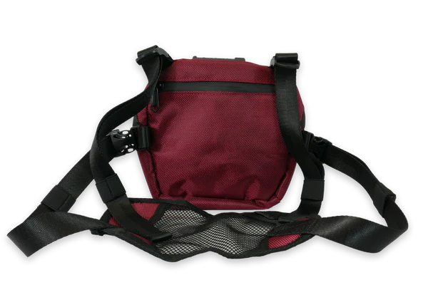 Dime Bags: "Operator" Smell Proof/ Lockable (Oxblood)