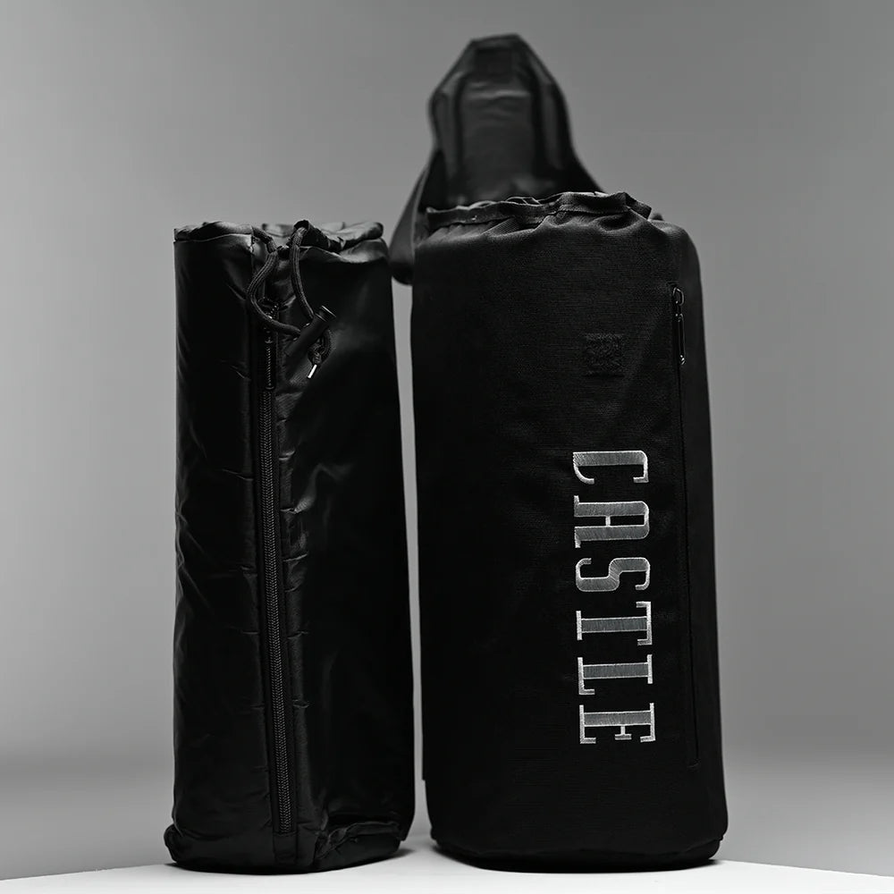 Castle Glass: Dual Layered Padded Tote Bag (20" - Black)