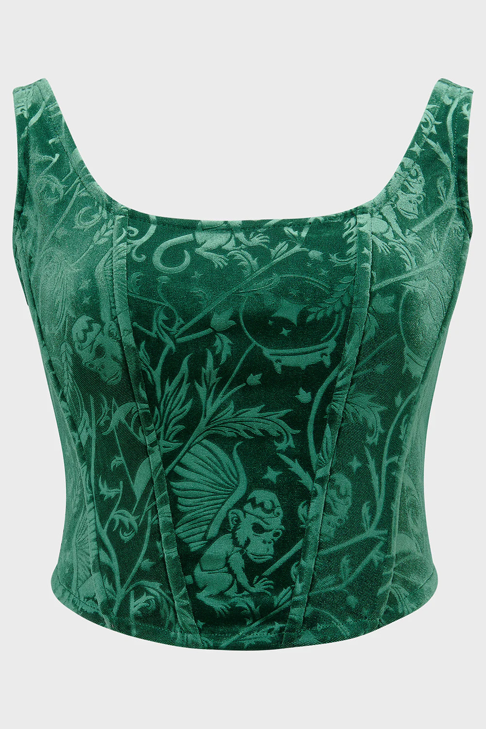 Emerald Envy Corset Top