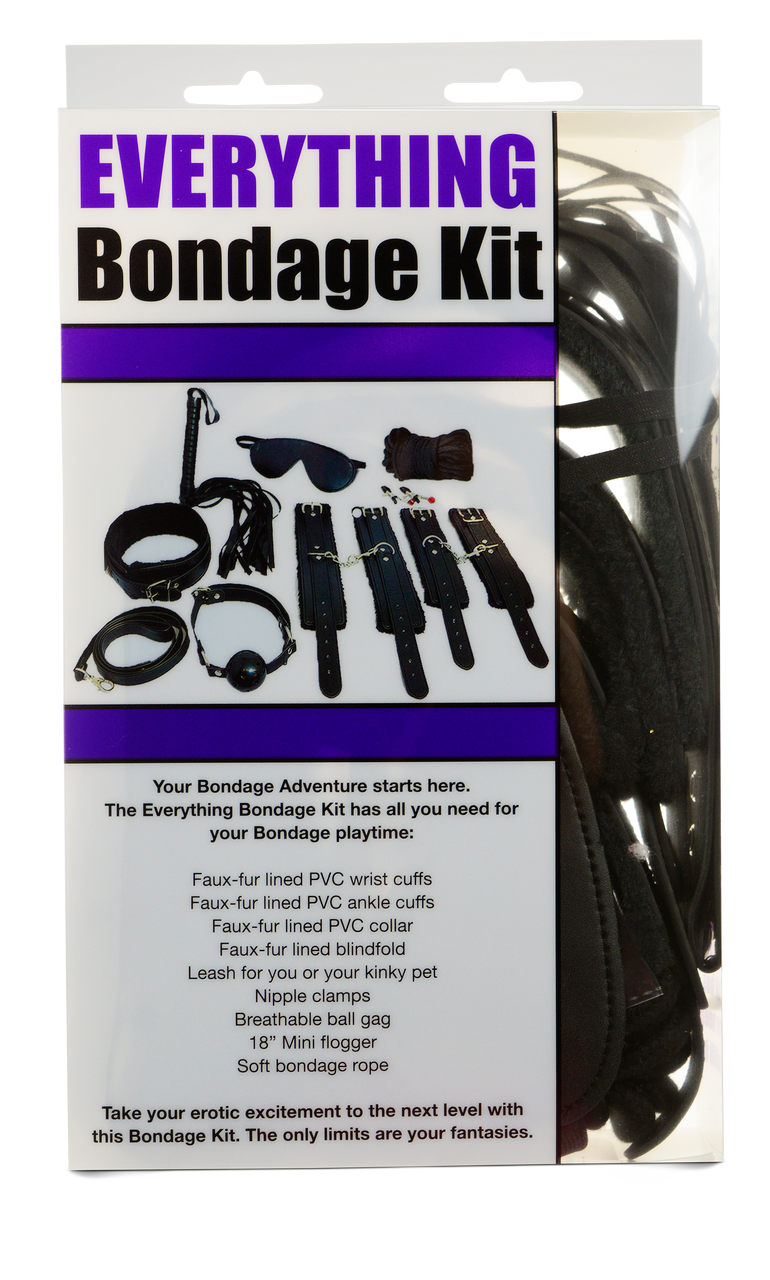Everything Bondage Kit-Black