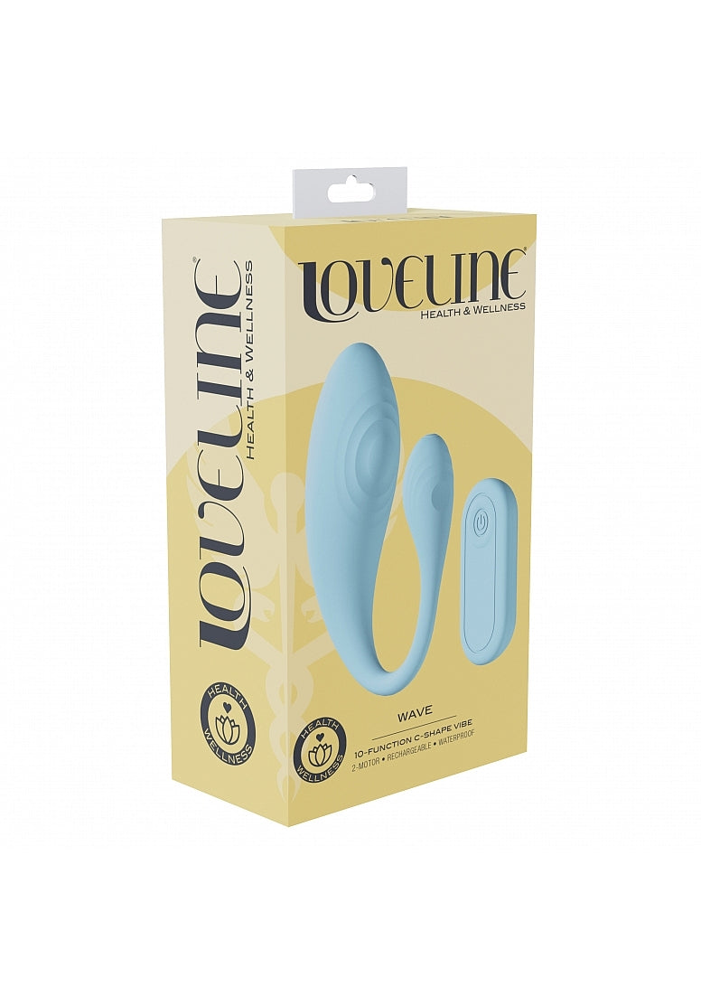 Loveline Wave C Shape Blue