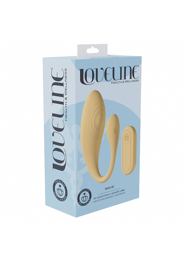 Loveline Wave C Shape Yellow