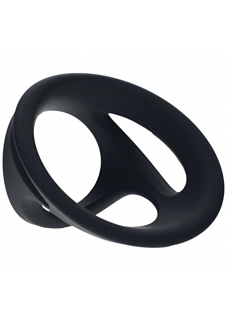 LEVELZ Set of 4 Cock & Ball Rings-Black