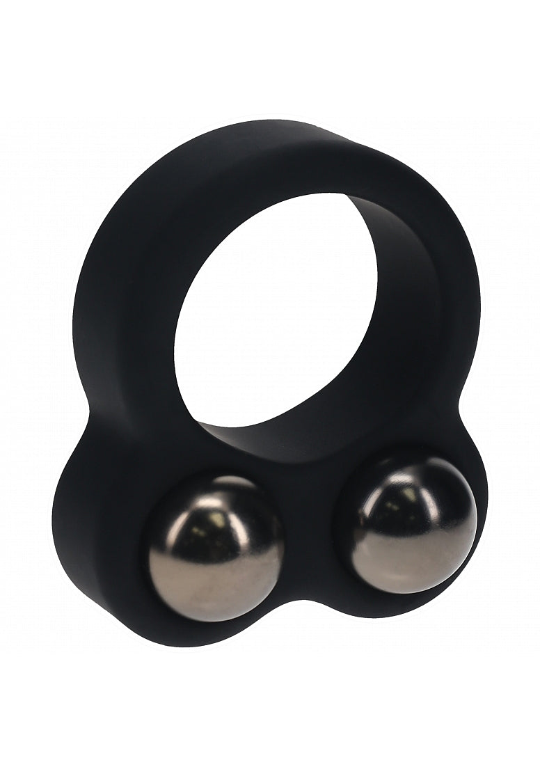 LEVELZ Double Weighted Ball Ring-Black