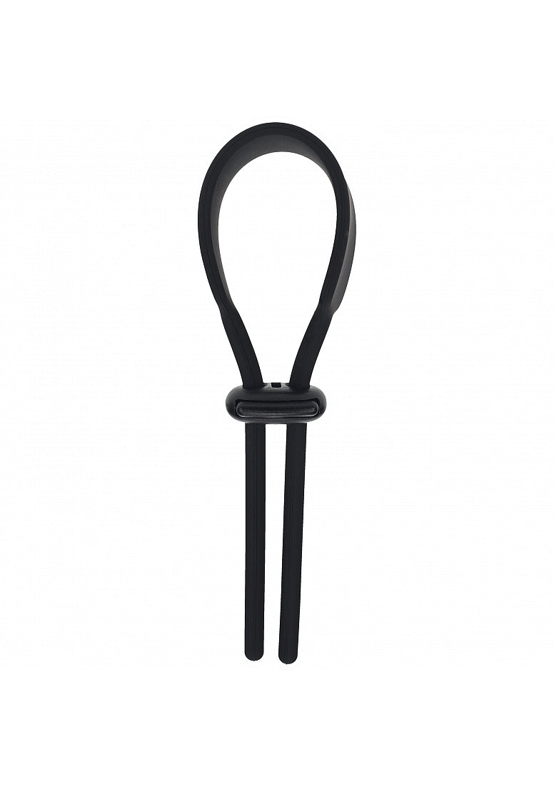 LEVELZ Wide Lasso Cockring-Black