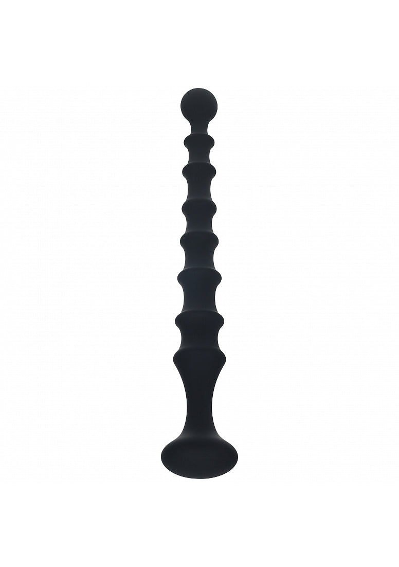 LEVELZ Ribbed Flared Probe-Black