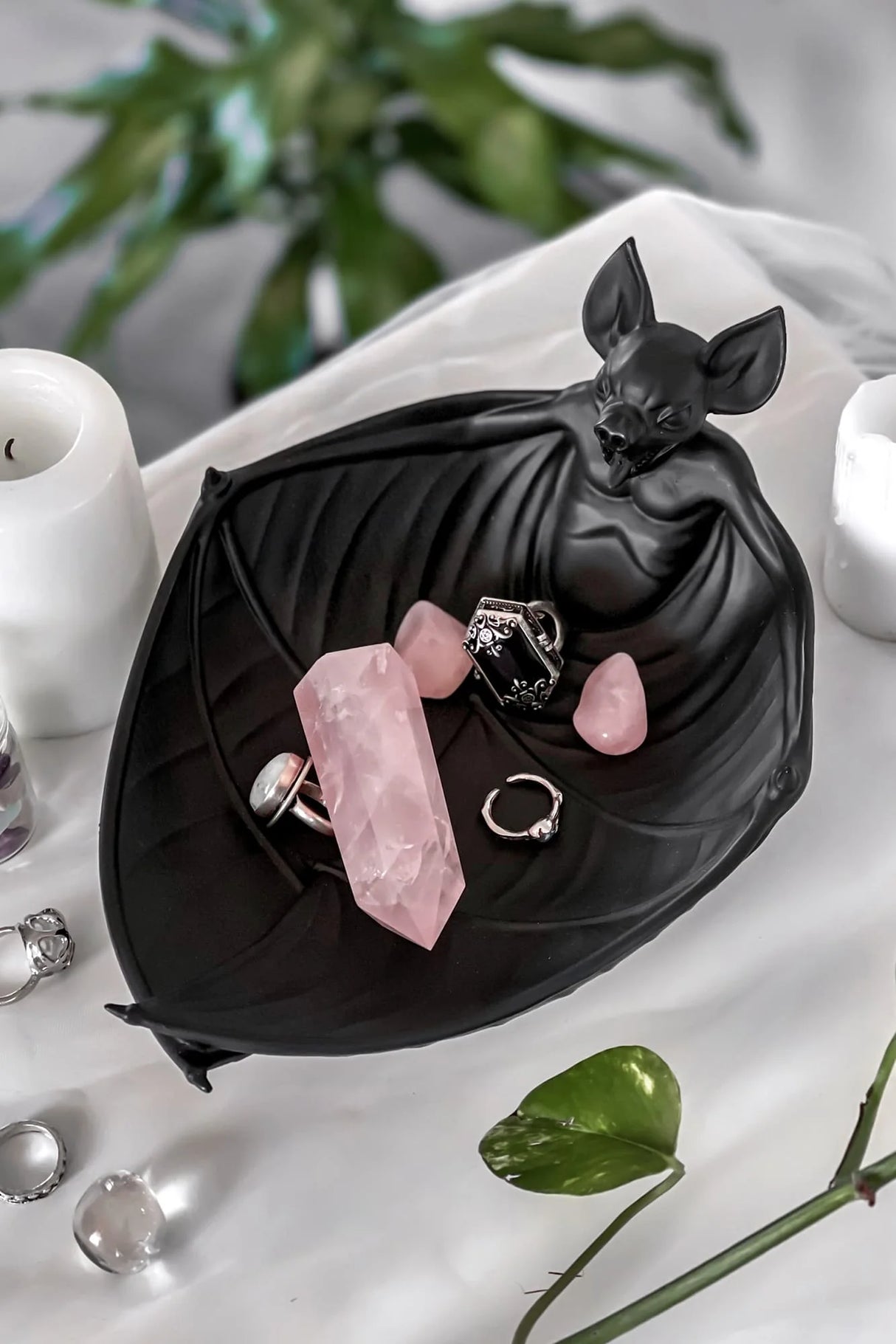 Nocturnal Catch All Dish - Black