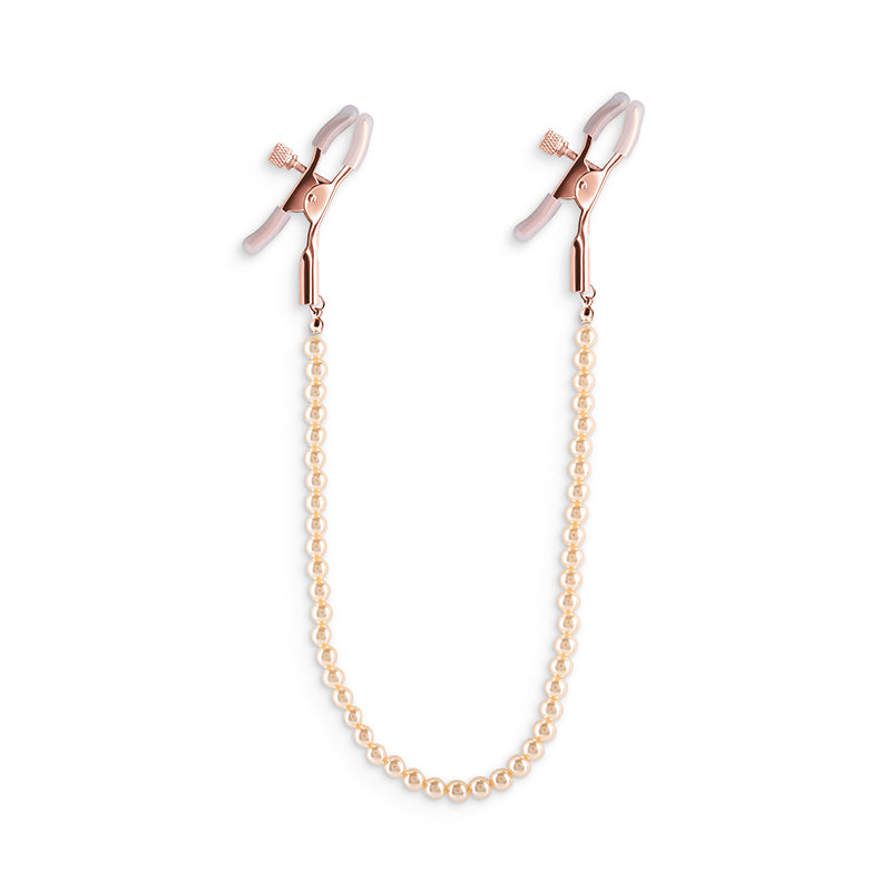 Bound Nipple Clamps: DC1-Rose Gold
