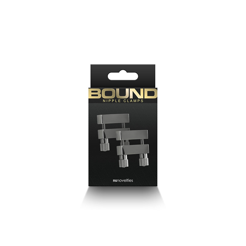 Bound Nipple Clamps: V1-Black